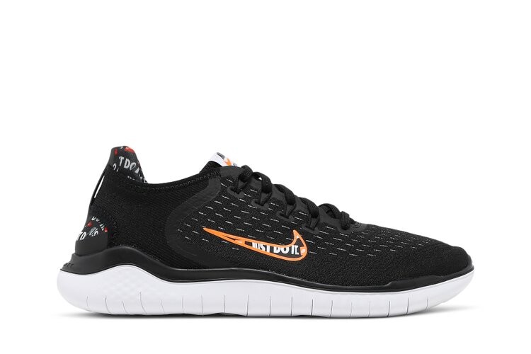 Кроссовки Nike Free RN 2018 'Just Do It', черный 
Кроссовки Nike Free RN 2018 'Just Do It', черный