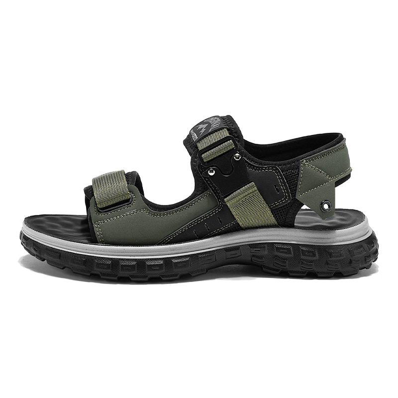 Wooden Rabbit Пляжные сандалии мужские черно-зеленые, цвет Black Green 
Wooden Rabbit Пляжные сандалии мужские черно-зеленые, цвет Black Green