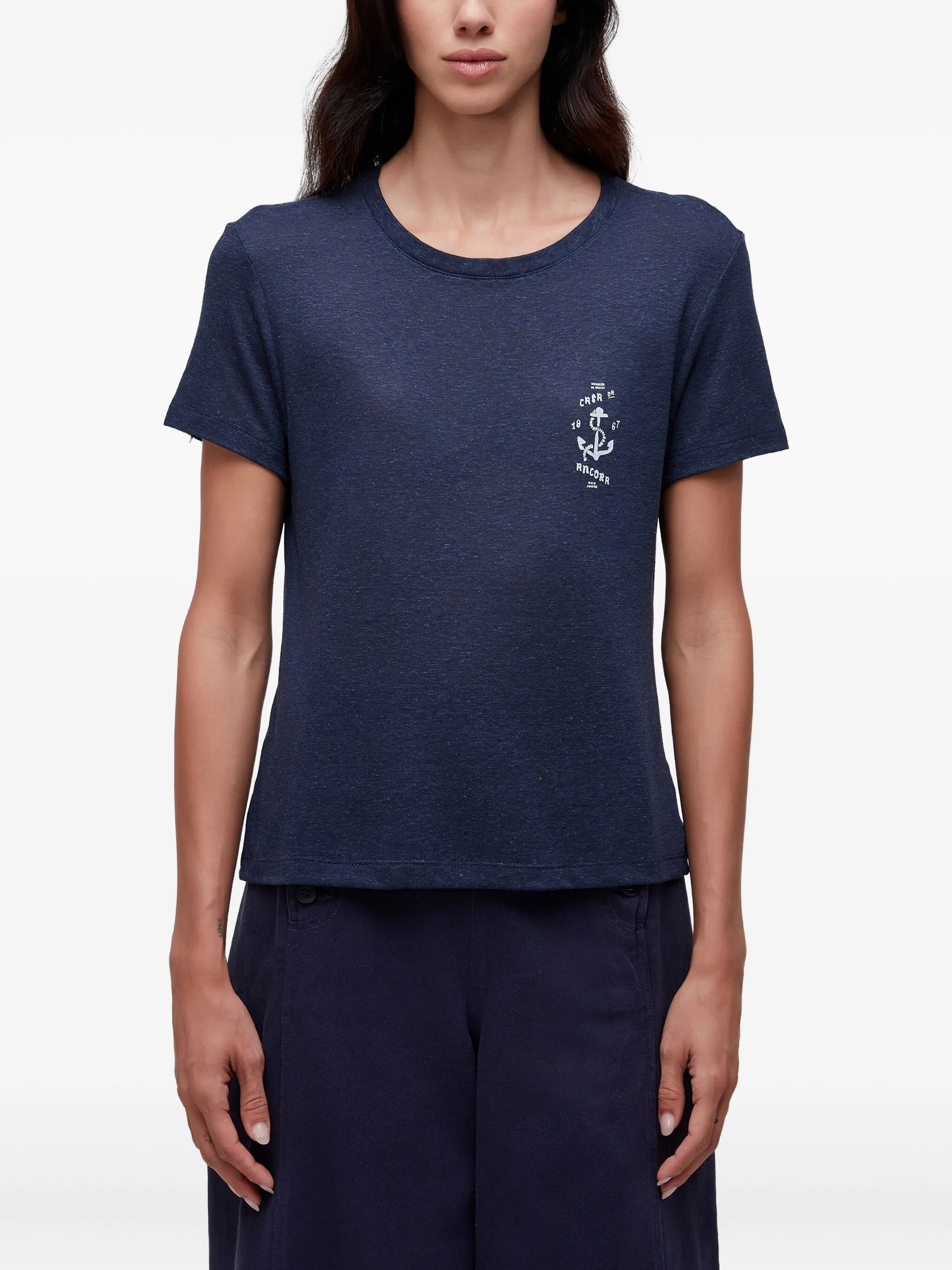 Льняная футболка Casa da Ancora Osklen, синий
Льняная футболка Casa da Ancora Osklen, синий