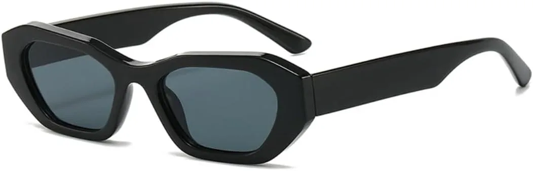 Модные солнцезащитные очки неправильной формы «кошачий глаз» для женщин, защита от УФ-излучения UV400, ретро, мужские, в стиле панк, градиентные UATXTAU, Black Gray
Модные солнцезащитные очки неправильной формы «кошачий глаз» для женщин, защита от УФ-излучения UV400, ретро, мужские, в стиле панк, градиентные UATXTAU, Black Gray