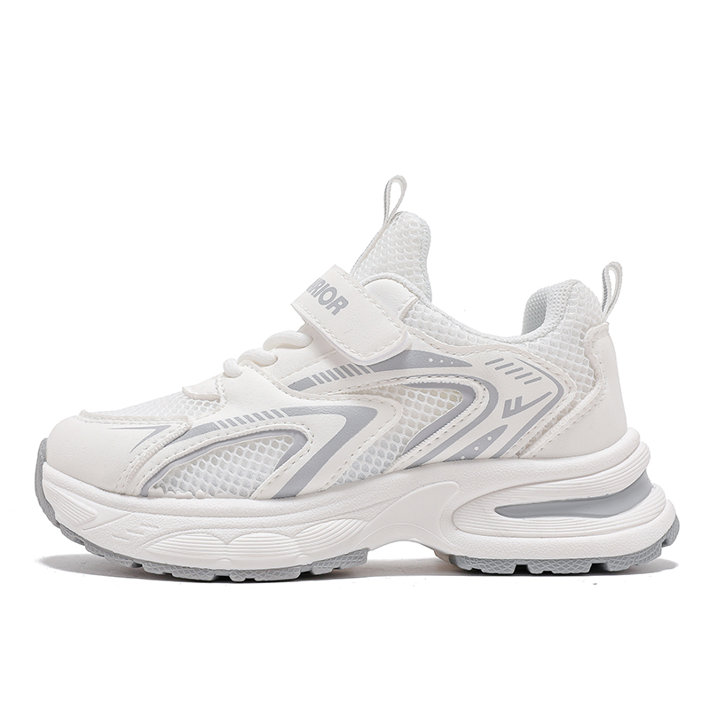 Детские кроссовки для бега Cloud Sail Series с противоскользящей подошвой, легкой амортизацией и низким верхом WARRIOR, белый/серый
Детские кроссовки для бега Cloud Sail Series с противоскользящей подошвой, легкой амортизацией и низким верхом WARRIOR, белый/серый