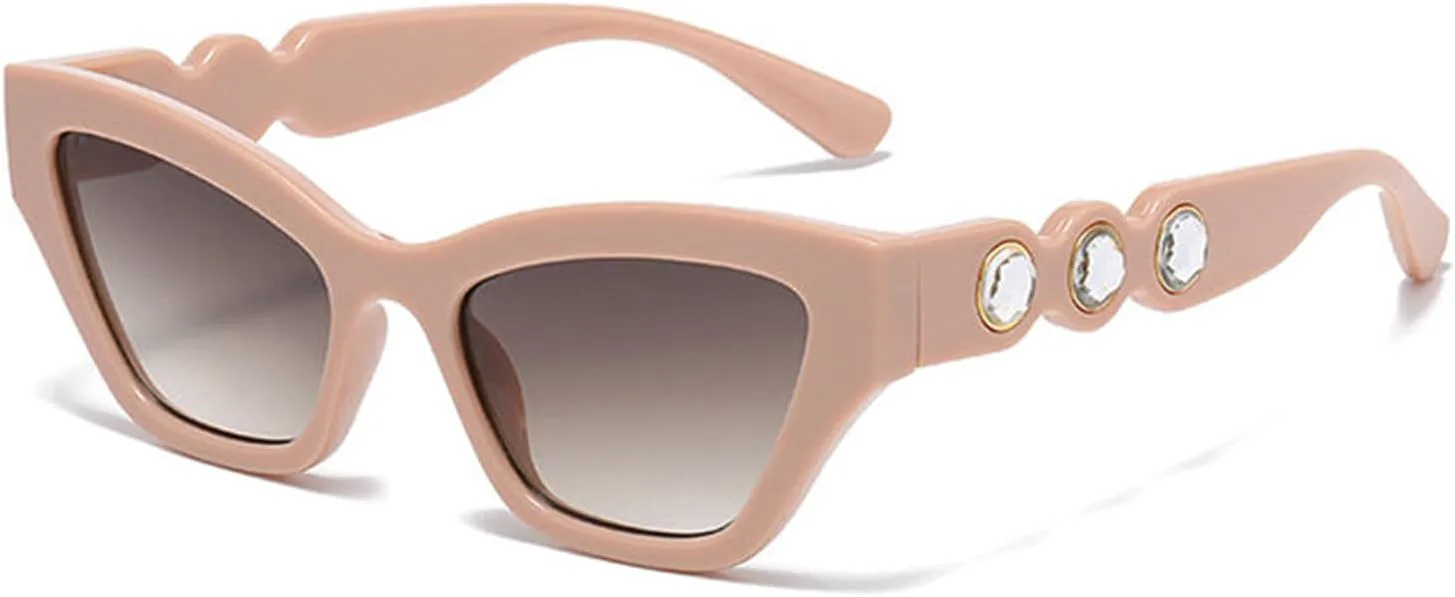 Солнцезащитные очки в стиле ретро «кошачий глаз» с блестками и стразами для женщин, в стиле 90-х, квадратные, модные, с защитой от ультрафиолета UV400 helena, C7
Солнцезащитные очки в стиле ретро «кошачий глаз» с блестками и стразами для женщин, в стиле 90-х, квадратные, модные, с защитой от ультрафиолета UV400 helena, C7