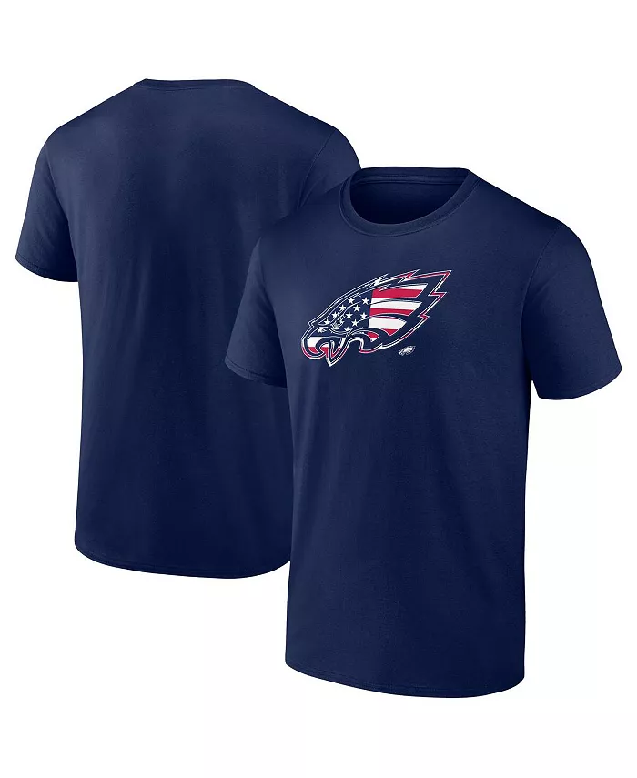 Мужская футболка Philadelphia Eagles Big Tall Americana в синем цвете Fanatics
Мужская футболка Philadelphia Eagles Big Tall Americana в синем цвете Fanatics