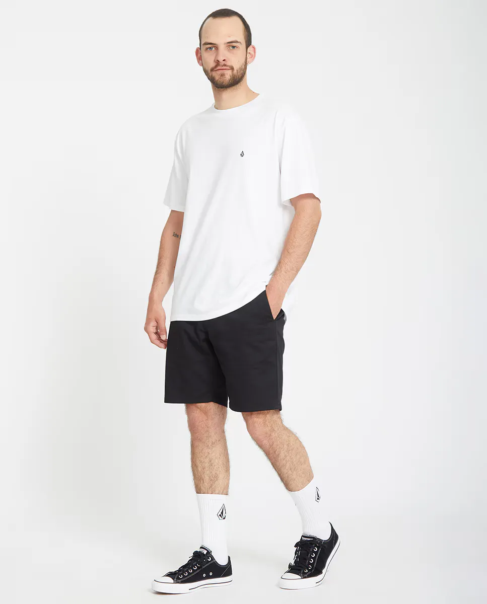 Мужские однотонные бермуды в стиле чинос Volcom, черный
Мужские однотонные бермуды в стиле чинос Volcom, черный