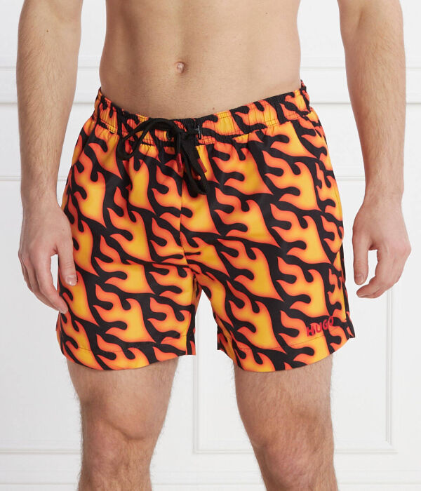 Плавки шорты пылают Regular fit Hugo Bodywear, оранжевый
Плавки шорты пылают Regular fit Hugo Bodywear, оранжевый