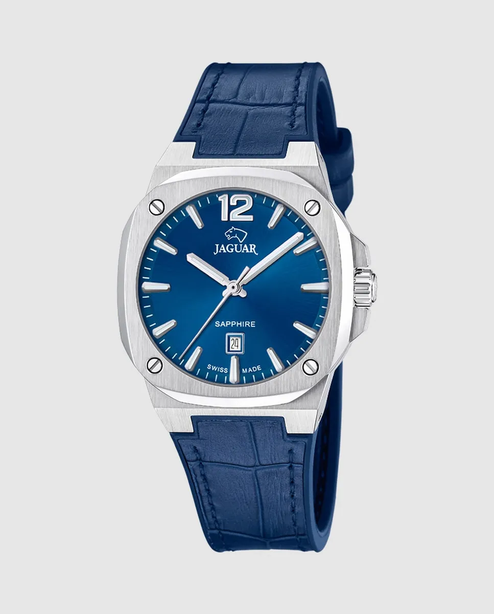 J1032/4 Швейцарские женские часы Rondcarre из синей кожи Jaguar, синий
J1032/4 Швейцарские женские часы Rondcarre из синей кожи Jaguar, синий