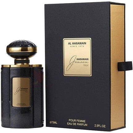 Junoon Noir Парфюмированная вода-спрей для женщин 75 мл Черный, Al Haramain
Junoon Noir Парфюмированная вода-спрей для женщин 75 мл Черный, Al Haramain