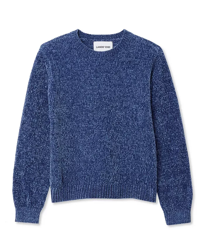 Детский свитер из шенилла Lands' End, серый
Детский свитер из шенилла Lands' End, серый