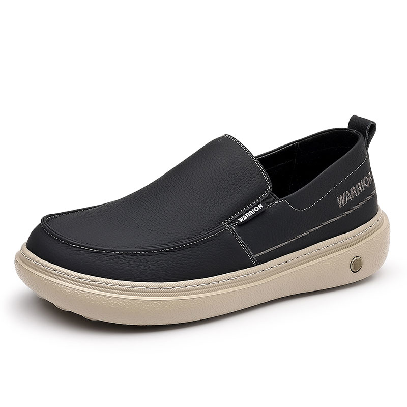 Кожаные туфли для мужчин на осень Slip on Men's WARRIOR, черный
Кожаные туфли для мужчин на осень Slip on Men's WARRIOR, черный