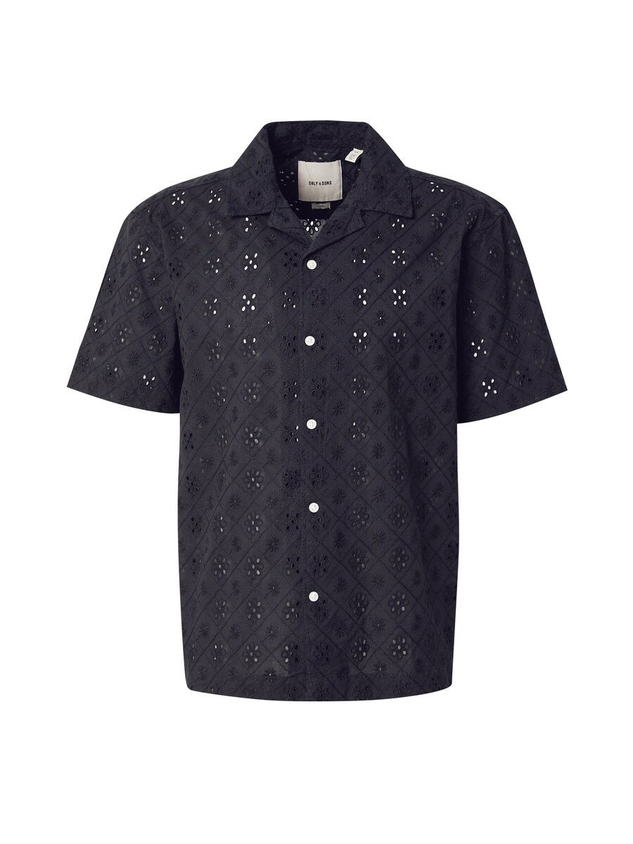 Рубашка на пуговицах Comfort fit Only & Sons ONSAron, черный
Рубашка на пуговицах Comfort fit Only & Sons ONSAron, черный