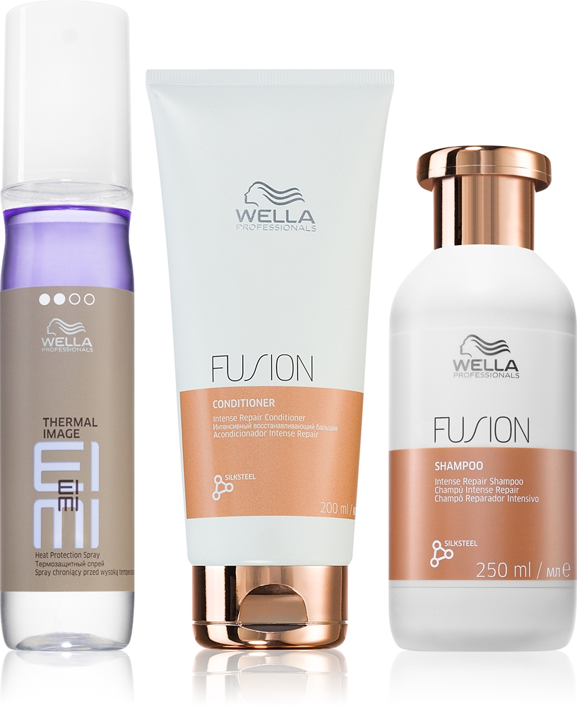 Экономичная упаковка Fusion для поврежденных и окрашенных волос Wella Professionals, 3 шт
Экономичная упаковка Fusion для поврежденных и окрашенных волос Wella Professionals, 3 шт