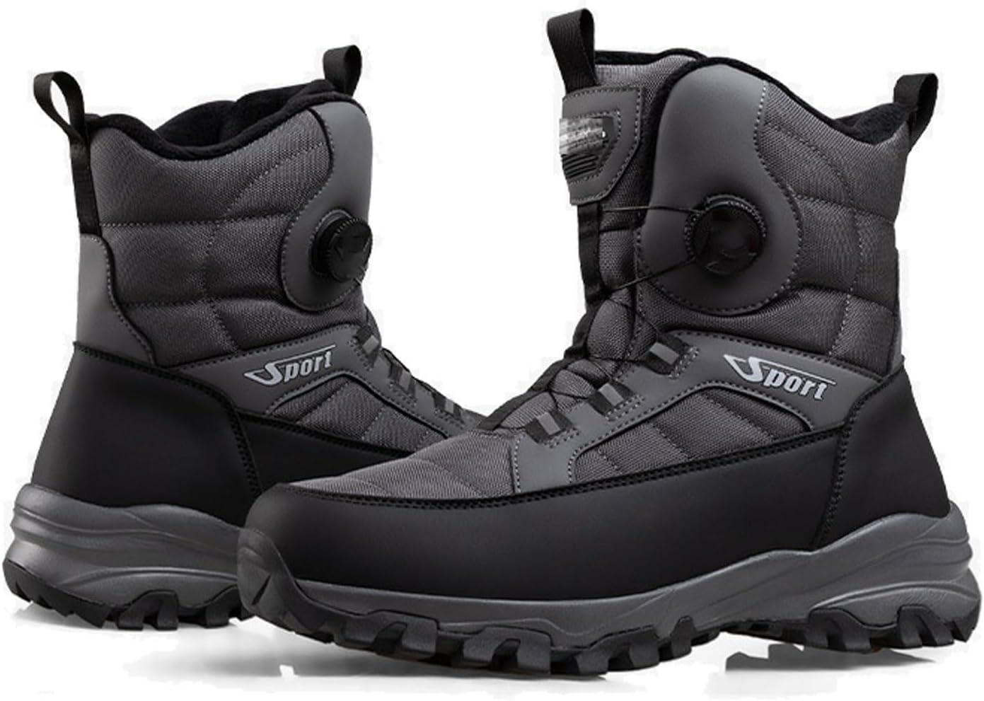 Мужские теплые зимние ботинки MANYUBEI, зимние ботинки с поворотным замком, утолщенные, с меховой подкладкой, водонепроницаемые, высокие хлопковые ботинки, противоскользящие, для походов, короткие ботинки, 44 EU, белые
Мужские теплые зимние ботинки MANYUBEI, зимние ботинки с поворотным замком, утолщенные, с меховой подкладкой, водонепроницаемые, высокие хлопковые ботинки, противоскользящие, для походов, короткие ботинки, 44 EU, белые