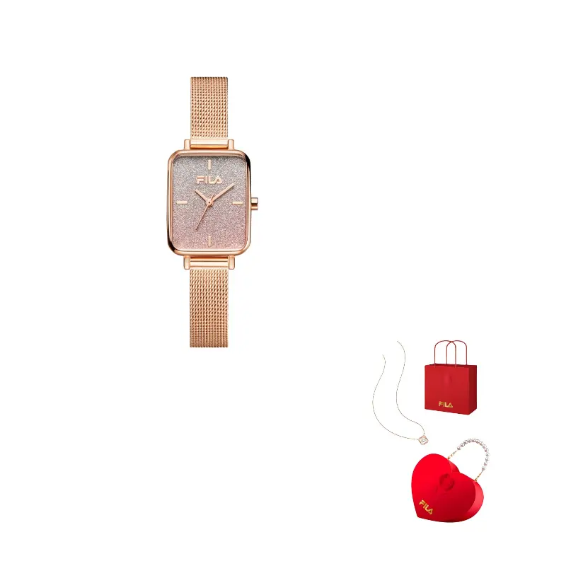 FILA Наручные часы кварцевый механизм ремешок из сплава циферблат Rose Gold женские часы
FILA Наручные часы кварцевый механизм ремешок из сплава циферблат Rose Gold женские часы