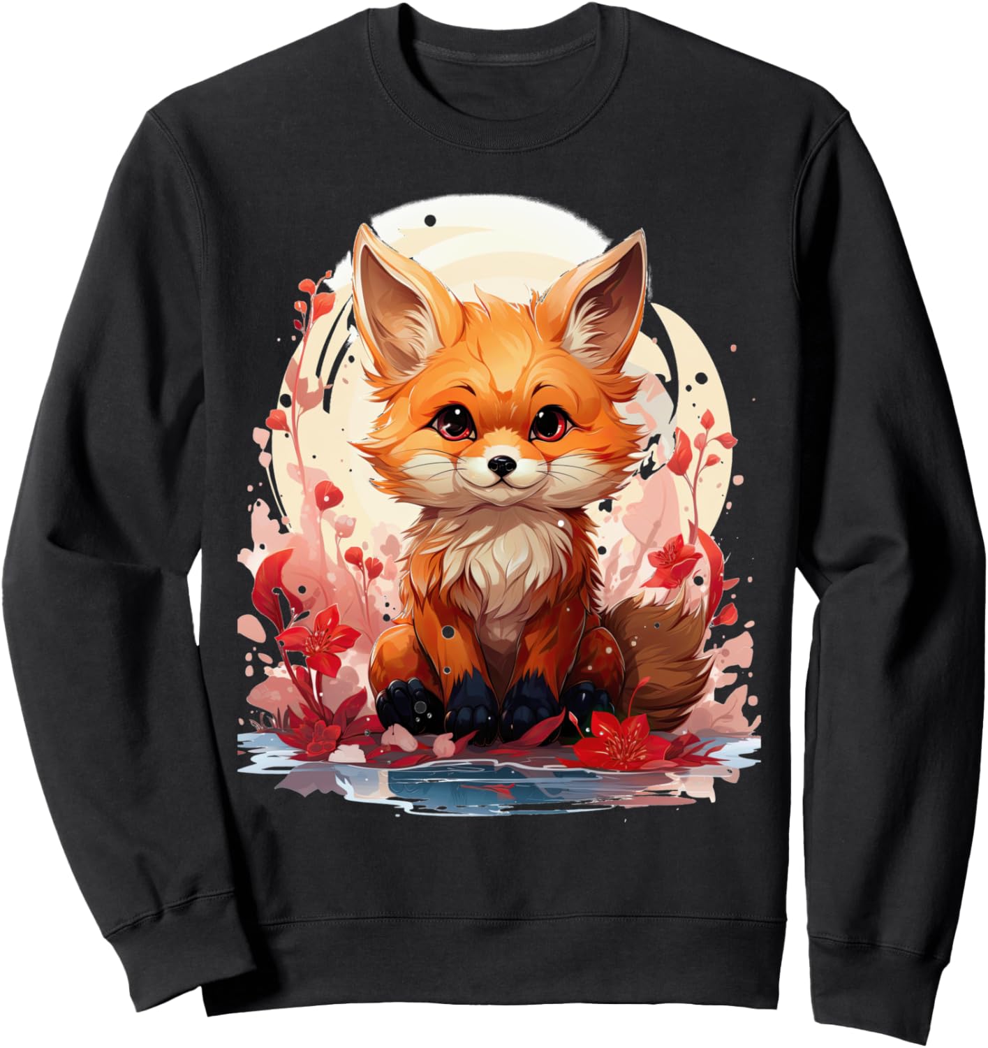 Милая лисичка, японское аниме, каваи, отаку, большие глаза, толстовка Japanese Cute Animal Design, черный
Милая лисичка, японское аниме, каваи, отаку, большие глаза, толстовка Japanese Cute Animal Design, черный