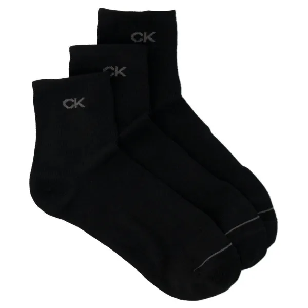 3 пары носков Calvin Klein, черный 
3 пары носков Calvin Klein, черный