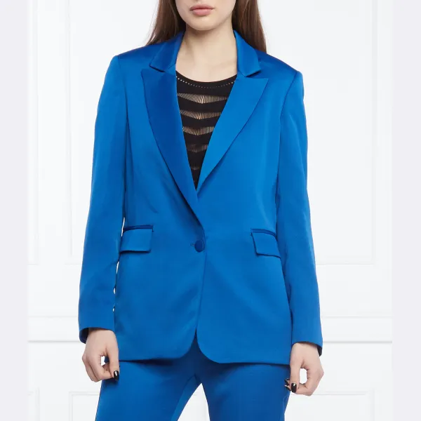 Элегантная куртка классического кроя Liu Jo, синий 
Элегантная куртка классического кроя Liu Jo, синий