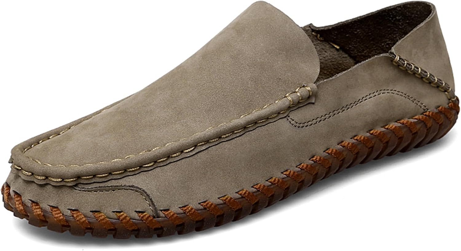 Мужская повседневная обувь Abborora, ручная работа, кожаные лоферы для мужчин, мягкие мокасины, удобные, дышащие, хаки
Мужская повседневная обувь Abborora, ручная работа, кожаные лоферы для мужчин, мягкие мокасины, удобные, дышащие, хаки