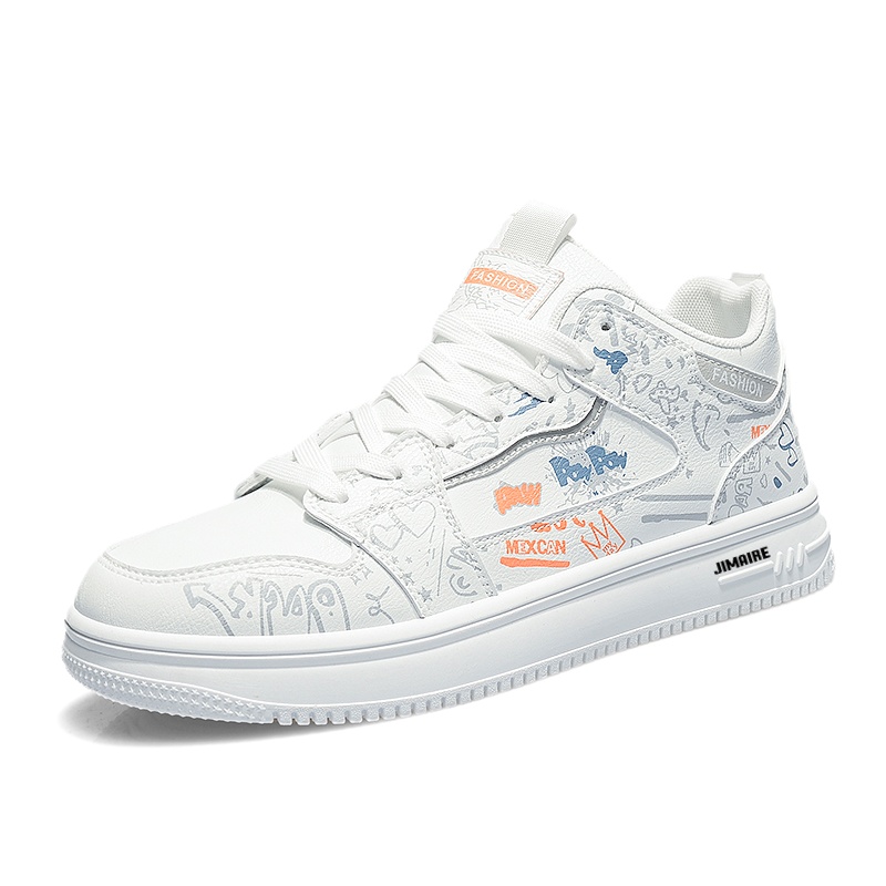 Дышащие повседневные туфли средней высоты для мужчин King Jinmai, White
Дышащие повседневные туфли средней высоты для мужчин King Jinmai, White