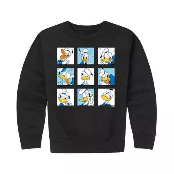 Флисовая толстовка с принтом Дональда Дака для мальчиков 8-20 лет Disney, черный
Флисовая толстовка с принтом Дональда Дака для мальчиков 8-20 лет Disney, черный