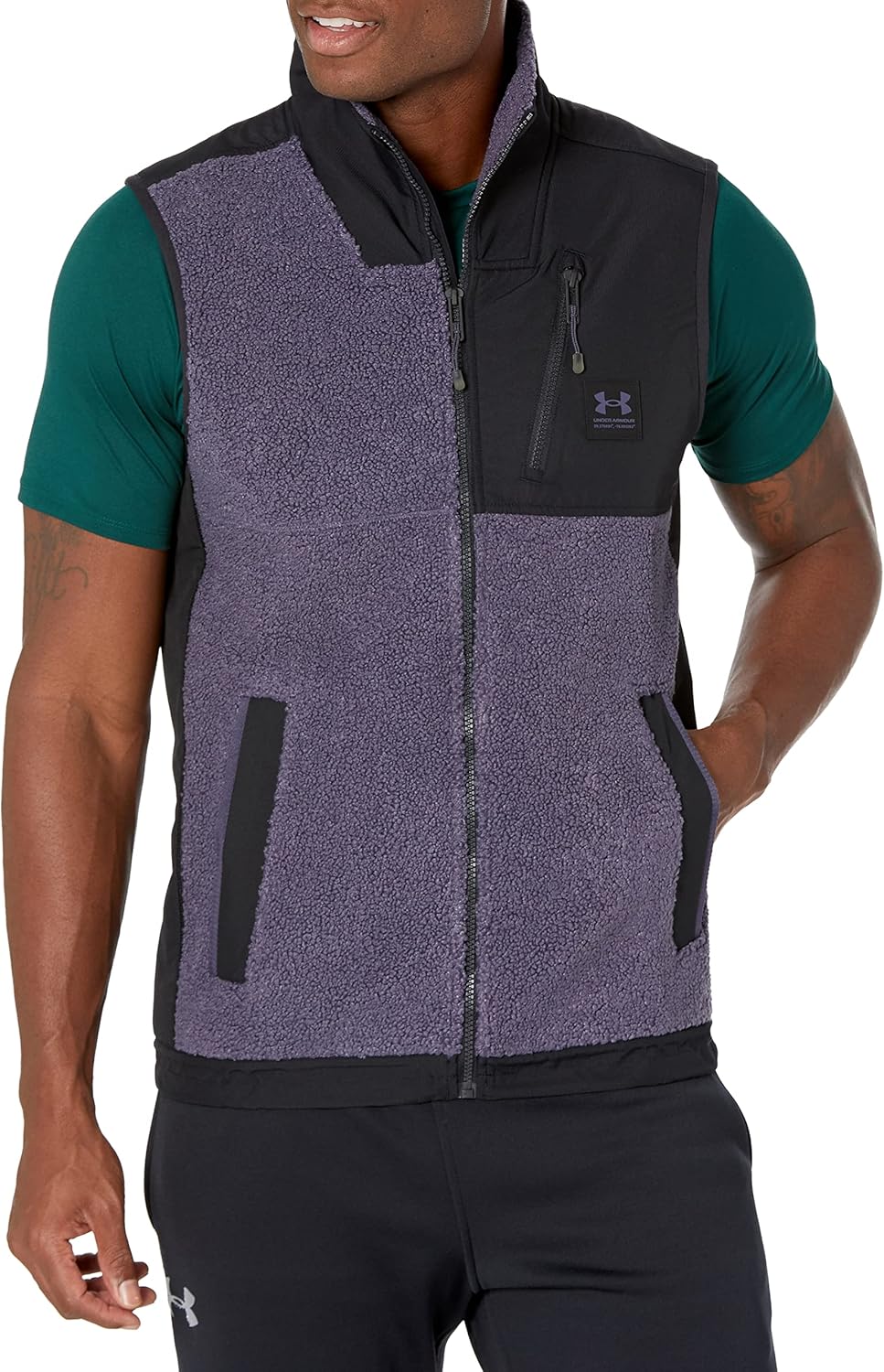 Мужской жилет из букле Under Armour Mission, (558) Tempered Steel/Black/Tempered Steel
Мужской жилет из букле Under Armour Mission, (558) Tempered Steel/Black/Tempered Steel