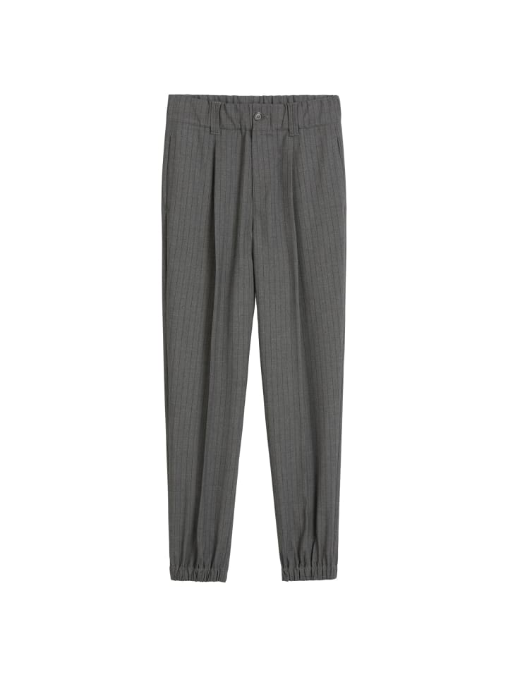 Marc O'Polo DENIM Укороченные брюки в тонкую полоску, свободного кроя, средне-серого цвета
Marc O'Polo DENIM Укороченные брюки в тонкую полоску, свободного кроя, средне-серого цвета