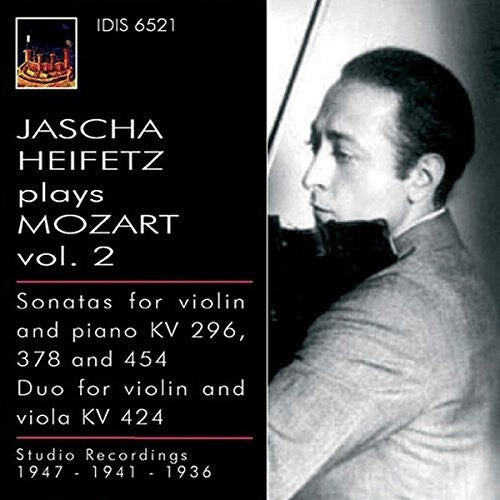 CD диск Mozart / Bay / Heifetz / Primrose: Violin Sons
CD диск Mozart / Bay / Heifetz / Primrose: Violin Sons
