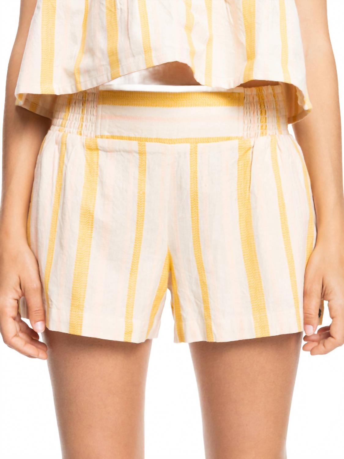 Ручной работы шорты Life в тапиоке с вертикальной полоской Roxy, Tapioca Alla Stripe Verticale
Ручной работы шорты Life в тапиоке с вертикальной полоской Roxy, Tapioca Alla Stripe Verticale