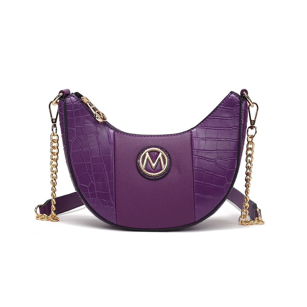 Коллекция Mkf Женская сумка через плечо Amira с тиснением под крокодила от Mia K MKF Collection, фиолетовый
Коллекция Mkf Женская сумка через плечо Amira с тиснением под крокодила от Mia K MKF Collection, фиолетовый