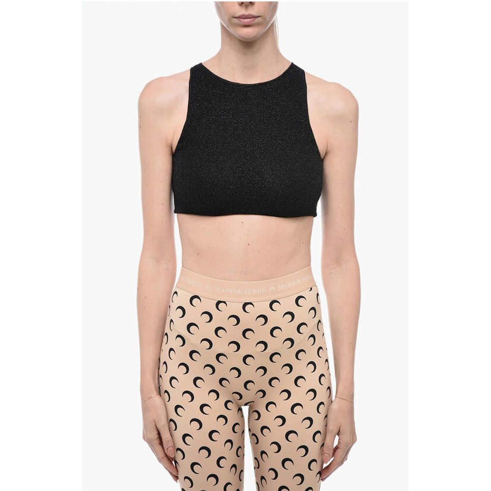 Укороченный топ LUMIERE с люрексом Oséree, Black
Укороченный топ LUMIERE с люрексом Oséree, Black