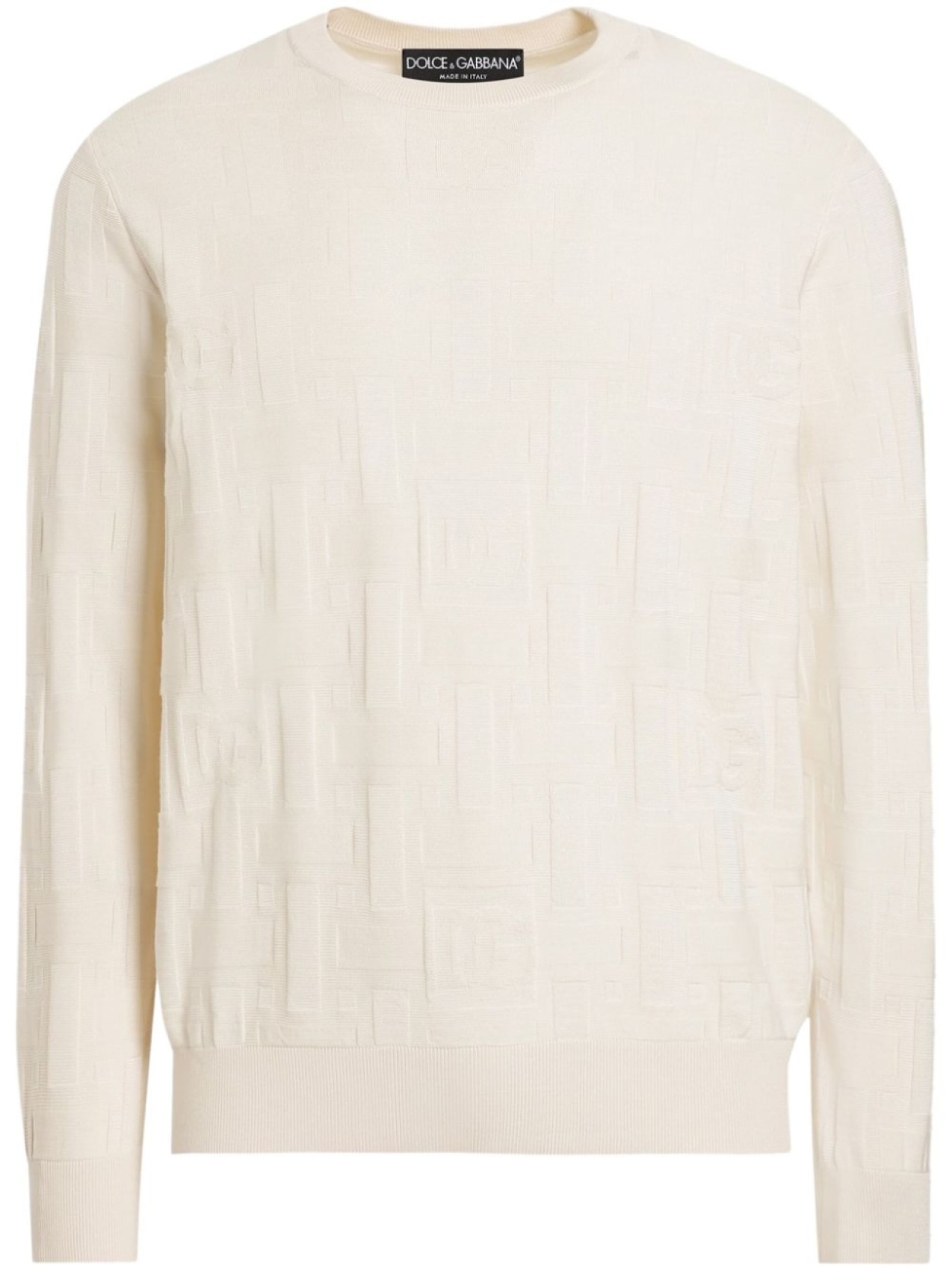 Dolce & Gabbana толстовка с жаккардовым логотипом, белый
Dolce & Gabbana толстовка с жаккардовым логотипом, белый