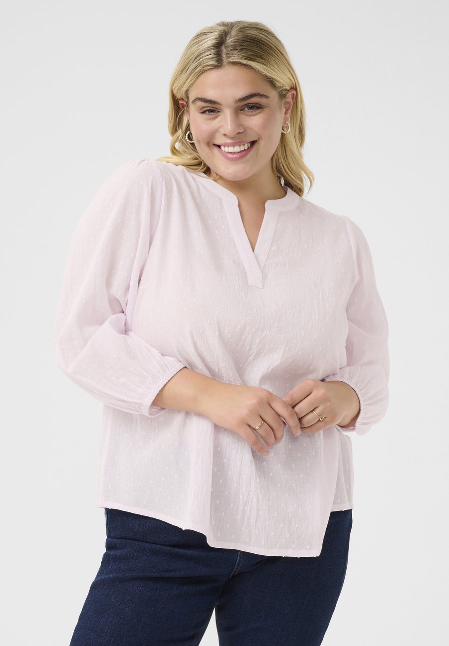 Блуза Kaffe Curve KCSILLA, Lilac Snow/Light Pink
Блуза Kaffe Curve KCSILLA, Lilac Snow/Light Pink