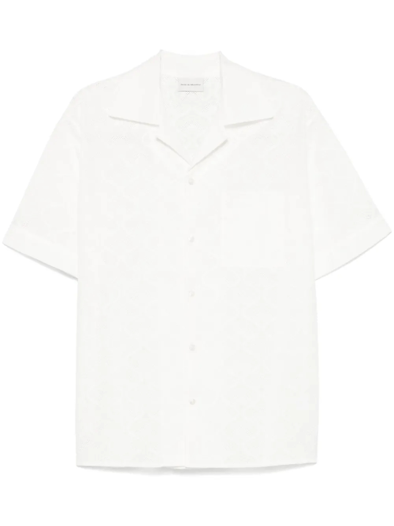 Drôle De Monsieur рубашка с английской вышивкой, белый
Drôle De Monsieur рубашка с английской вышивкой, белый