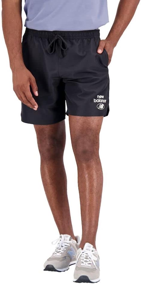 New Balance Шорты Men's Essentials Reimagined Woven Short, Black
New Balance Шорты Men's Essentials Reimagined Woven Short, Black