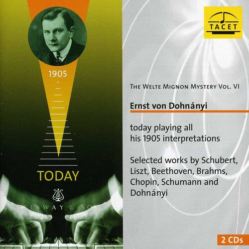 CD диск Schubert / Dohnanyi / Liszt / Beethoven / Brahms: Welte-Mignon Mystery 6
CD диск Schubert / Dohnanyi / Liszt / Beethoven / Brahms: Welte-Mignon Mystery 6