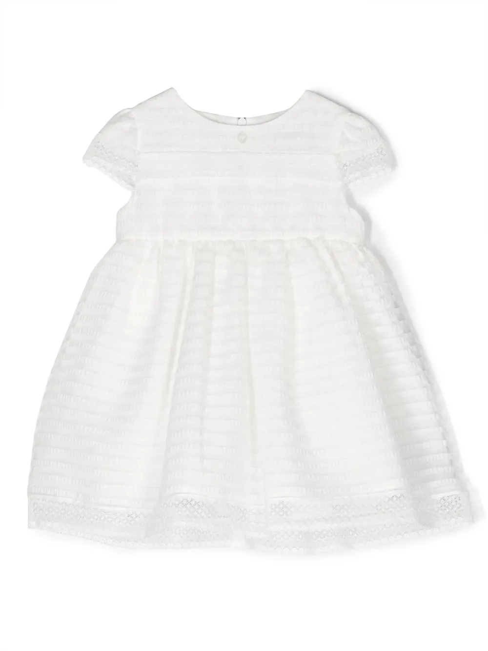 Платье с короткими рукавами и вставками Patachou, белый
Платье с короткими рукавами и вставками Patachou, белый