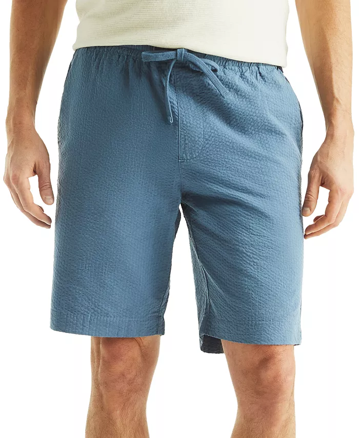 Мужские шорты Seersucker Drawstring длиной 9,5 дюйма на шнурке Nautica, синий
Мужские шорты Seersucker Drawstring длиной 9,5 дюйма на шнурке Nautica, синий
