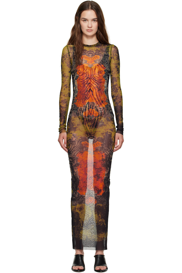 Длинное платье-макси "médaillon" Jean Paul Gaultier, оранжевый
Длинное платье-макси "médaillon" Jean Paul Gaultier, оранжевый