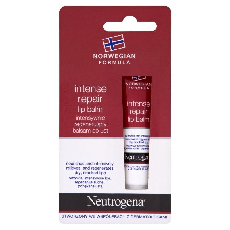 Бальзам для губ Neutrogena Intense Repair, 15 мл
Бальзам для губ Neutrogena Intense Repair, 15 мл