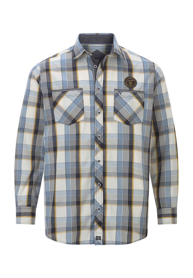 Рубашка локифред Jan Vanderstorm, синий
Рубашка локифред Jan Vanderstorm, синий