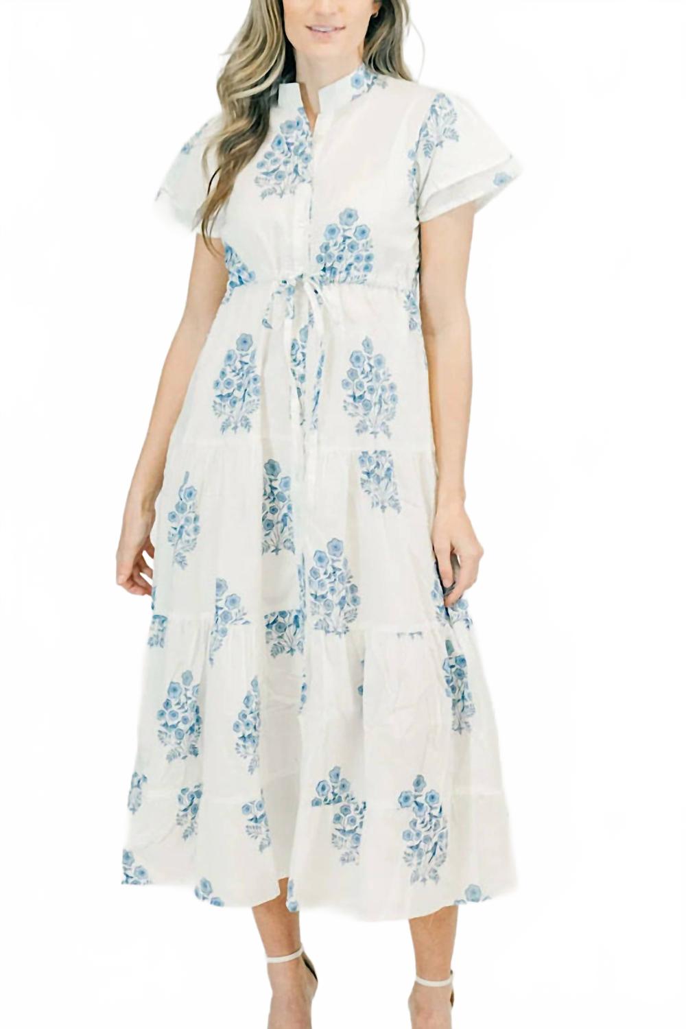 Топазовое платье миди Magnolia Flutter VICTORIA DUNN, Topaz
Топазовое платье миди Magnolia Flutter VICTORIA DUNN, Topaz