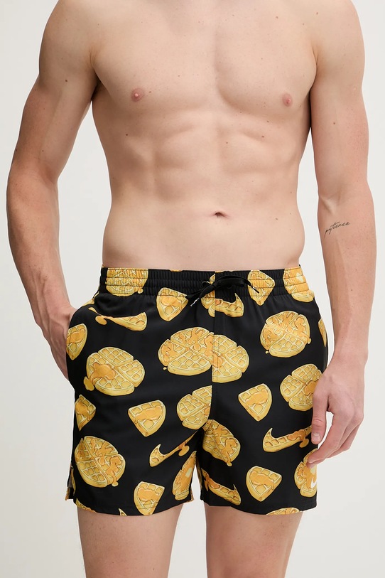 Пляжные шорты Nike, черный 
Пляжные шорты Nike, черный