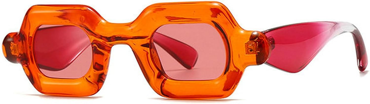 Солнцезащитные очки COTIA Retro Y2K конфетных цветов, маленькие квадратные, женские, модный дизайн, уникальные, с широкими дужками, мужские, в стиле панк и хип-хоп, Orange
Солнцезащитные очки COTIA Retro Y2K конфетных цветов, маленькие квадратные, женские, модный дизайн, уникальные, с широкими дужками, мужские, в стиле панк и хип-хоп, Orange