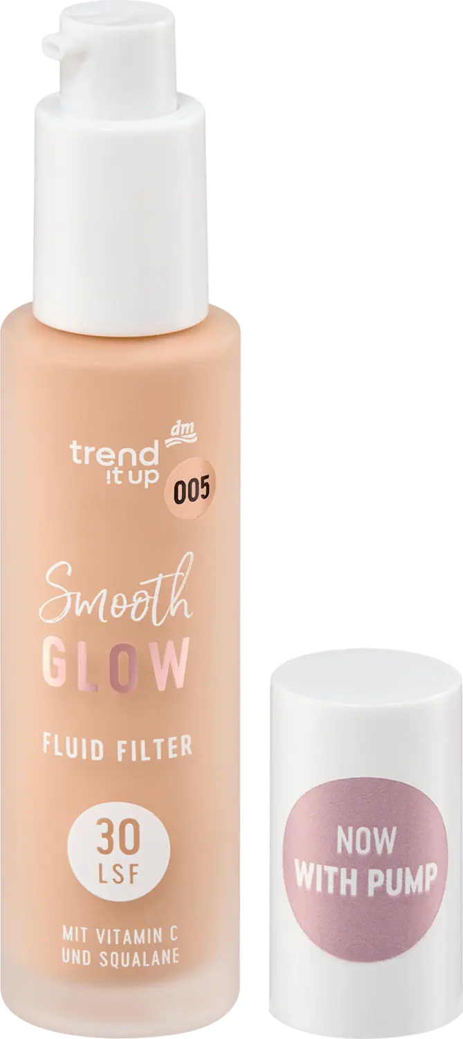 Тональный крем trend !t up Foundation Smooth Glow Fluid Filter LSF 30, 005 Warm Ivory, 30 ml 
Тональный крем trend !t up Foundation Smooth Glow Fluid Filter LSF 30, 005 Warm Ivory, 30 ml