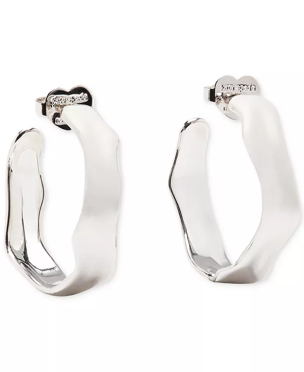 Золотистые серьги-хаггис Kate Spade New York, silver
Золотистые серьги-хаггис Kate Spade New York, silver