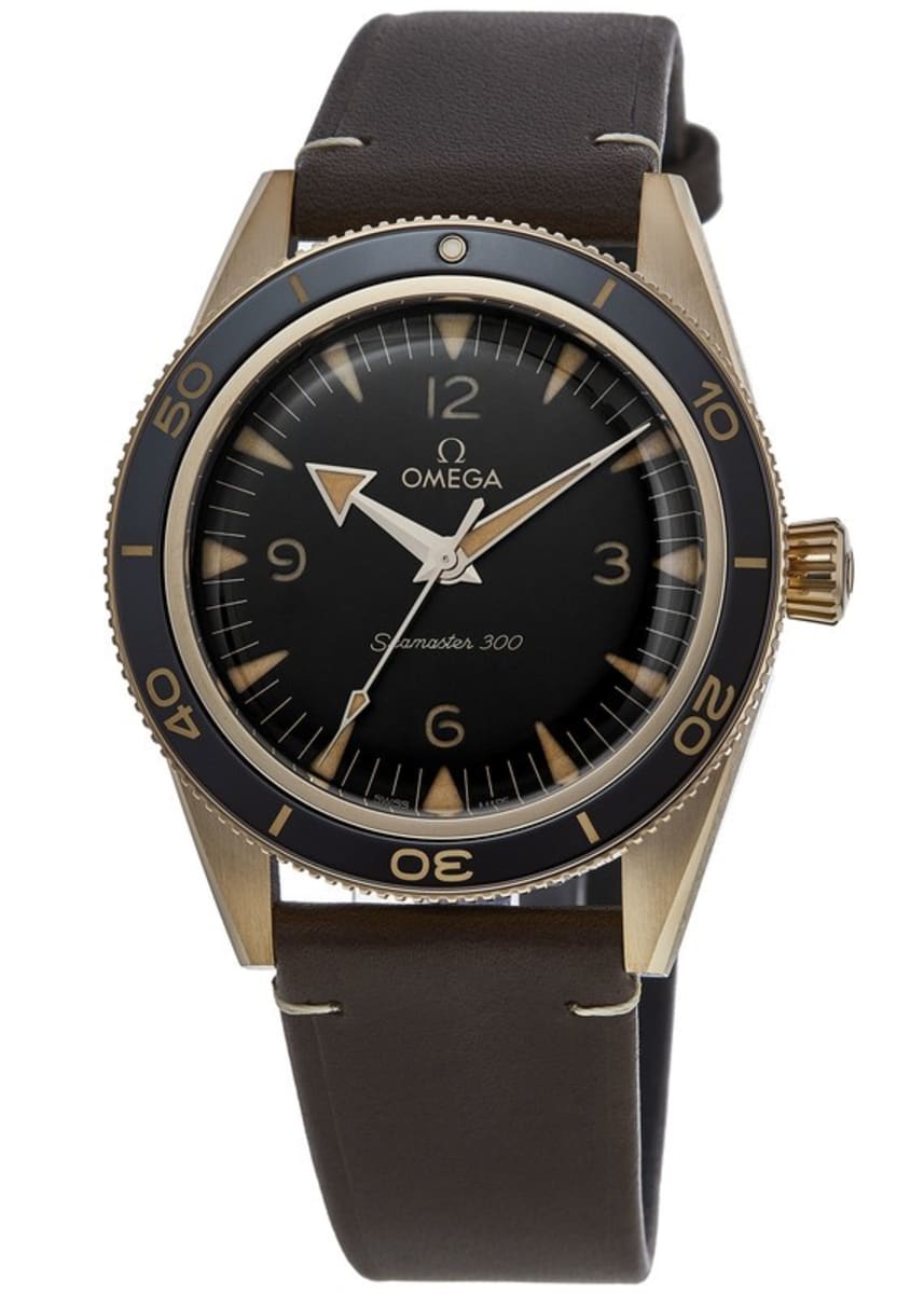 Мужские часы Omega Seamaster 300 с кожаным ремешком из бронзы и золота 234.92.41.21.10.001, коричневый
Мужские часы Omega Seamaster 300 с кожаным ремешком из бронзы и золота 234.92.41.21.10.001, коричневый