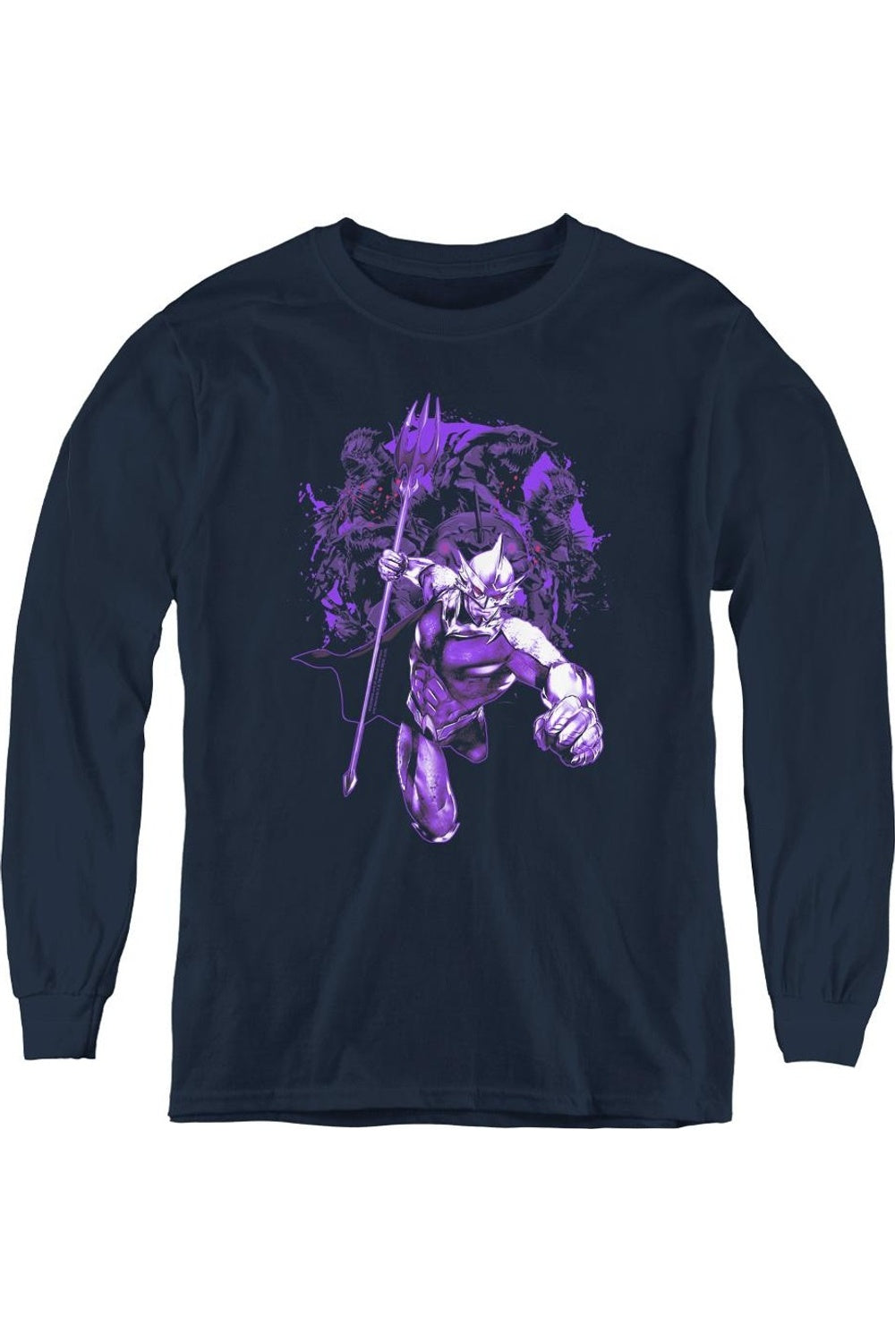 Футболка с длинным рукавом "Злодеи из фильма Аквамен" для детей Gildan, темно-синий
Футболка с длинным рукавом "Злодеи из фильма Аквамен" для детей Gildan, темно-синий