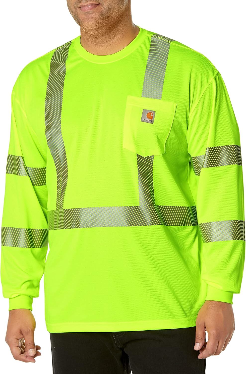 Carhartt мужская футболка с длинным рукавом Force High-Visibility Class 3, Brite Lime
Carhartt мужская футболка с длинным рукавом Force High-Visibility Class 3, Brite Lime