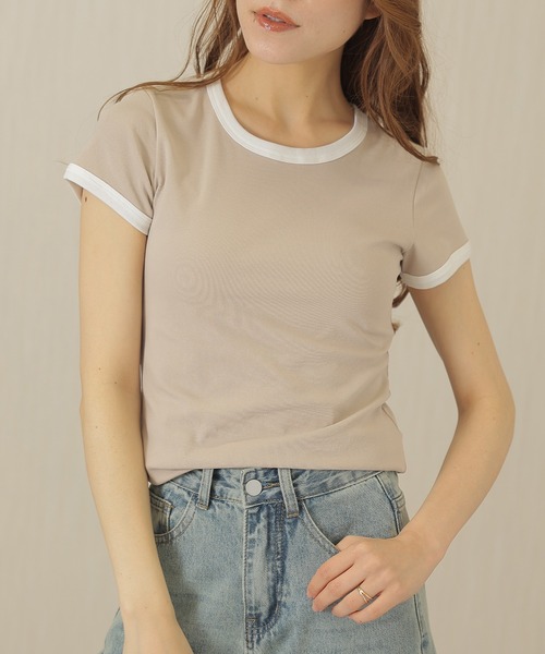 Хлопковая футболка с круглым вырезом и короткими рукавами Lace Ladies, бежевый
Хлопковая футболка с круглым вырезом и короткими рукавами Lace Ladies, бежевый