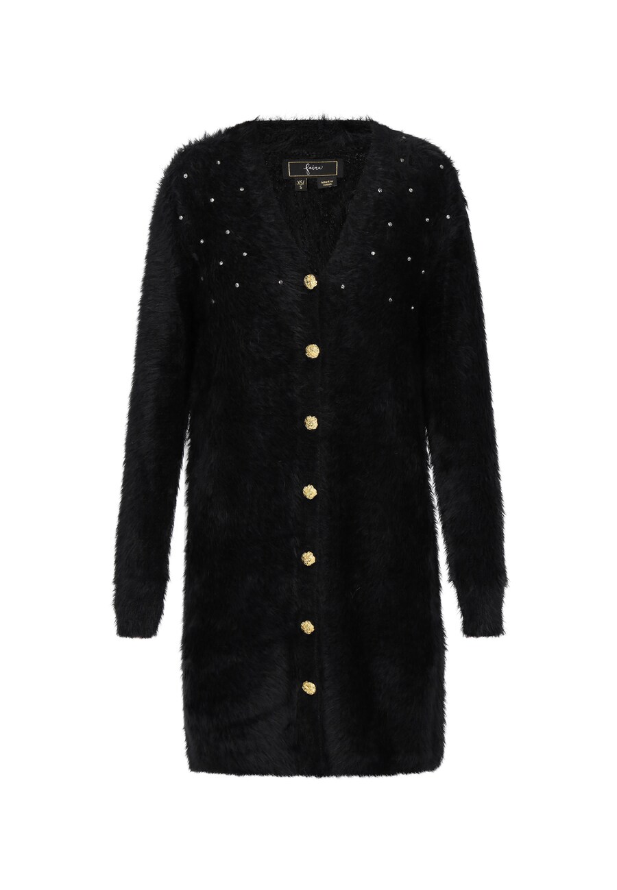 Вязаное пальто faina, черный
Вязаное пальто faina, черный
