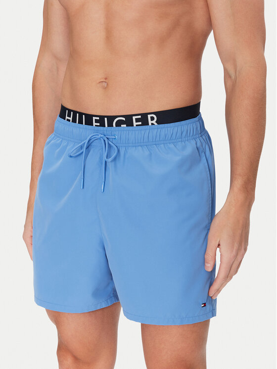 Плавки-Шорты обычного кроя UM0UM03489 Tommy Hilfiger, синий 
Плавки-Шорты обычного кроя UM0UM03489 Tommy Hilfiger, синий
